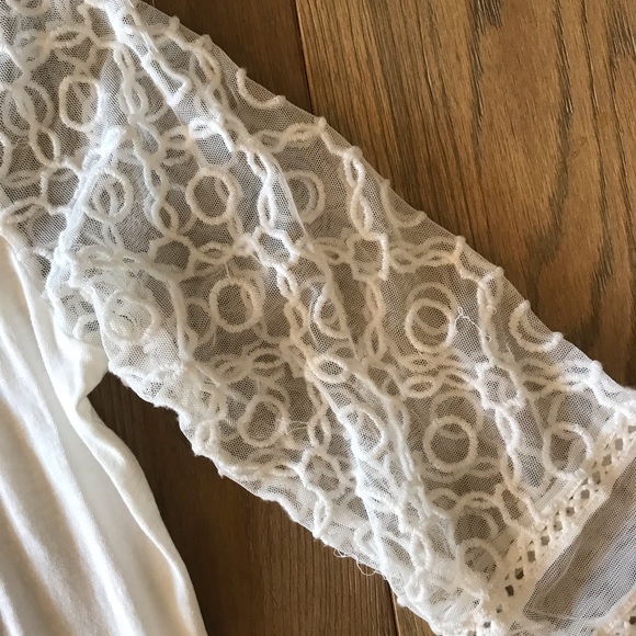 Lace and cotton shirt - Picture 3 of 6